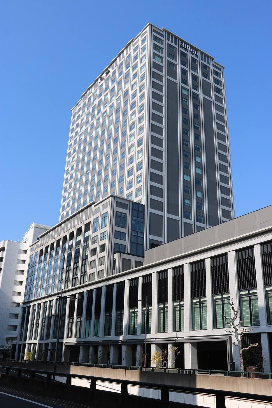 ヒルトン広島。2022年開業。ラウンジは22階
