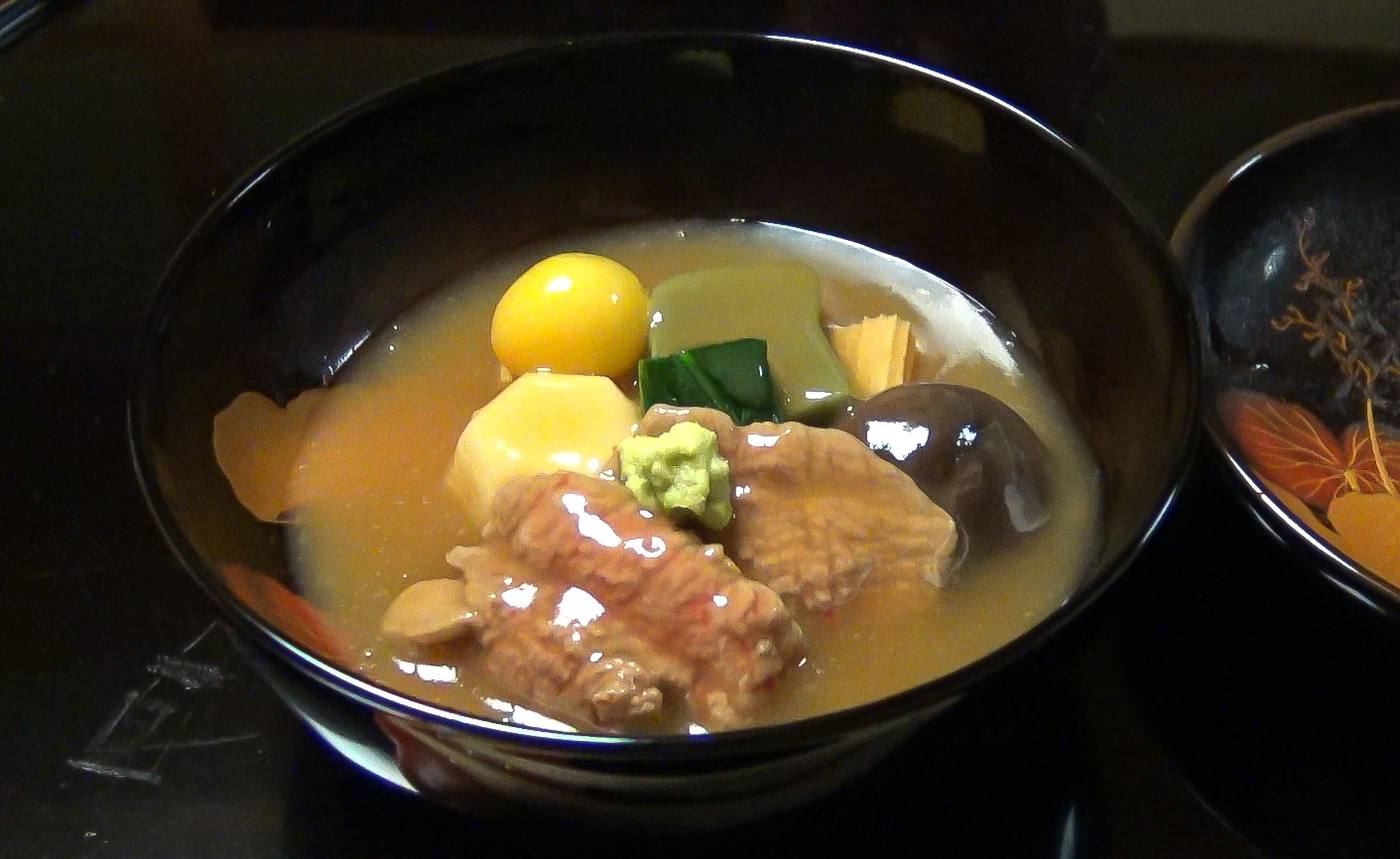 治部煮。加賀料理を代表する一品