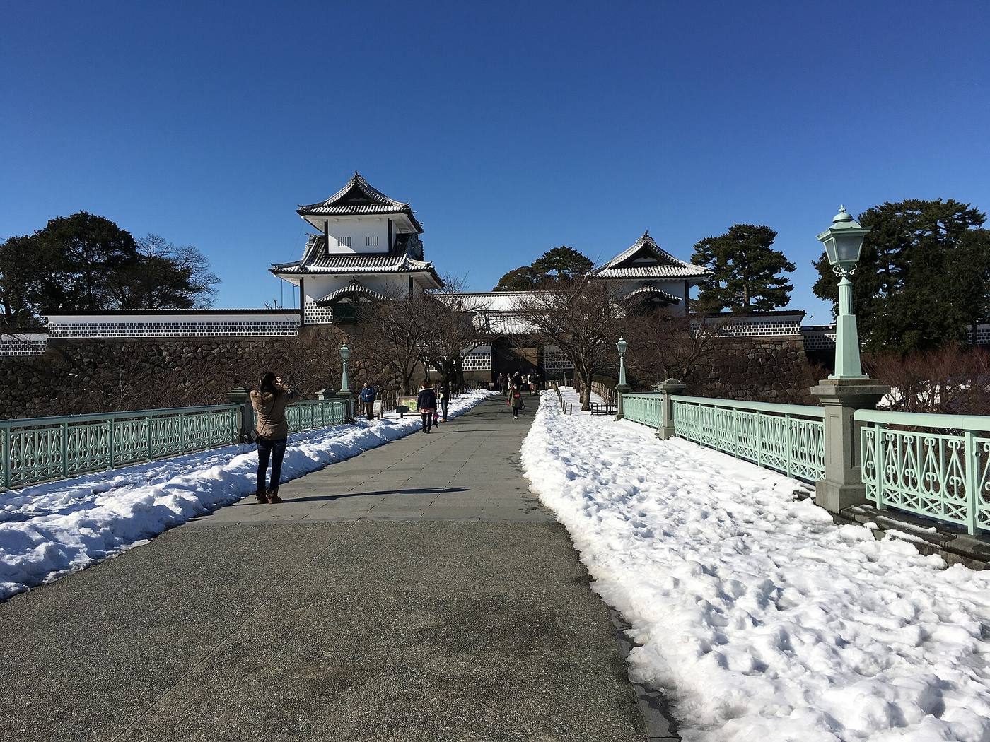 金沢城の石川門