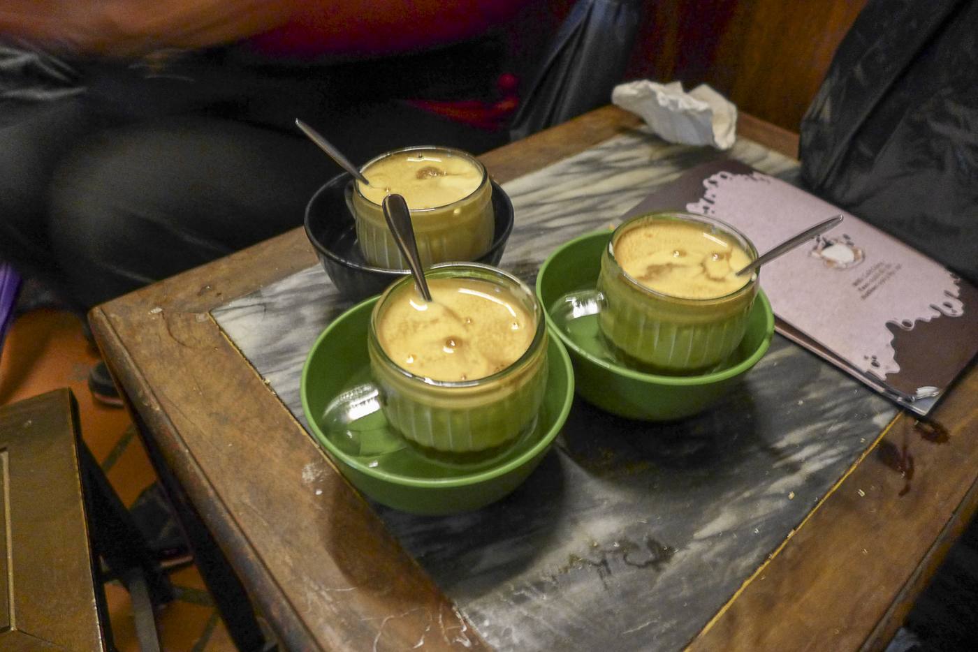 ハノイのエッグコーヒー